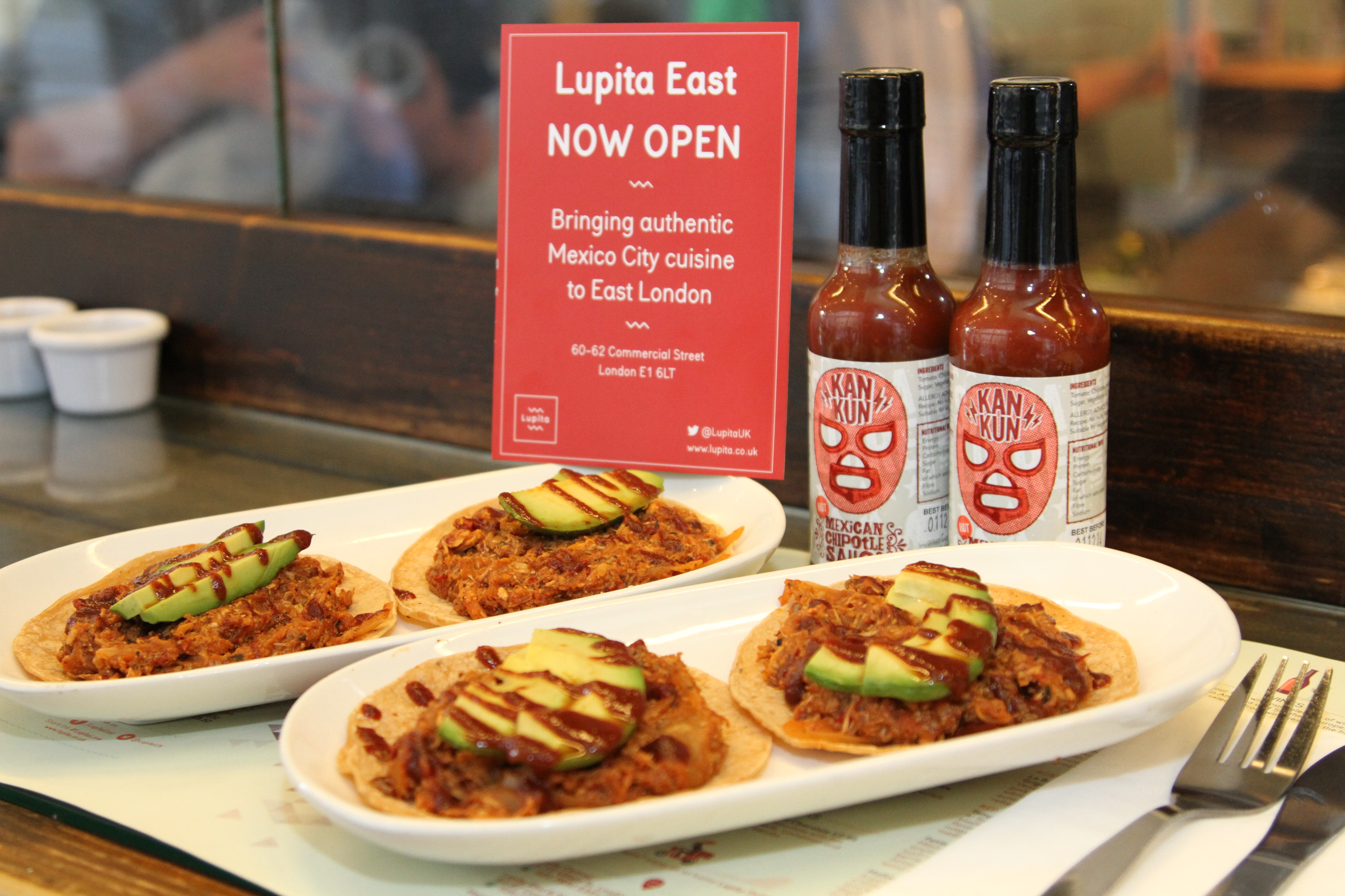 Kankun tinga debut at Lupita restaurant