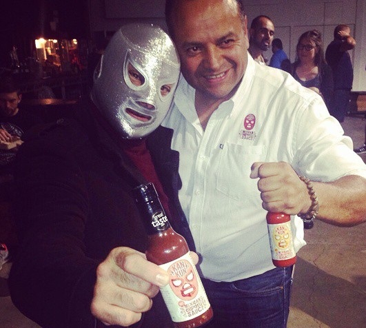 Meeting with Hijo del Santo