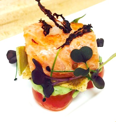 Salmon Ceviche (By Chef Richard McGeown)