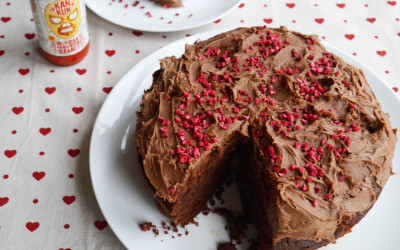 Spicy Chocolate Fudge Cake