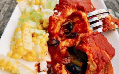 Make Your Monday More Mexican with Chicken and Kankun Pibil Enchiladas